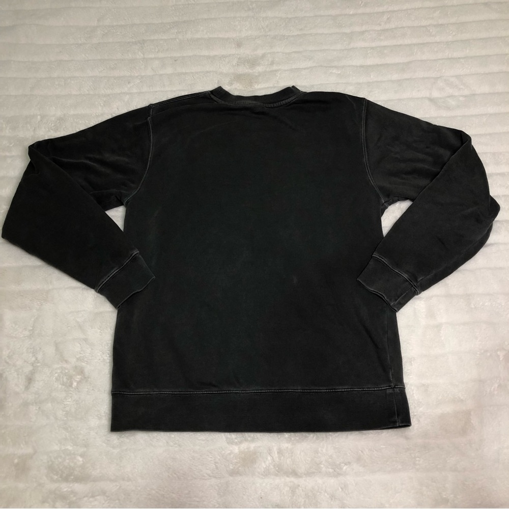 Women’s Gray Embroidery Sweatshirt Size Small “Nope Embroidered Heart” - Picture 2 of 9